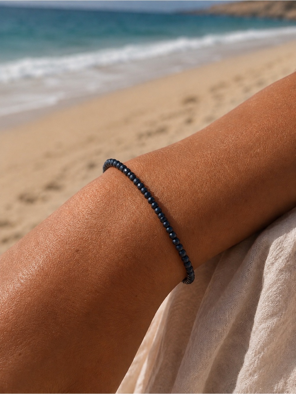 Sapphire Bracelet/Anklet- Made to Order